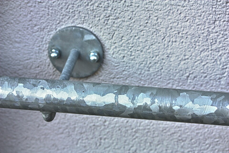 Key Clamp Handrail Kit 3.0m Run - Galvanised