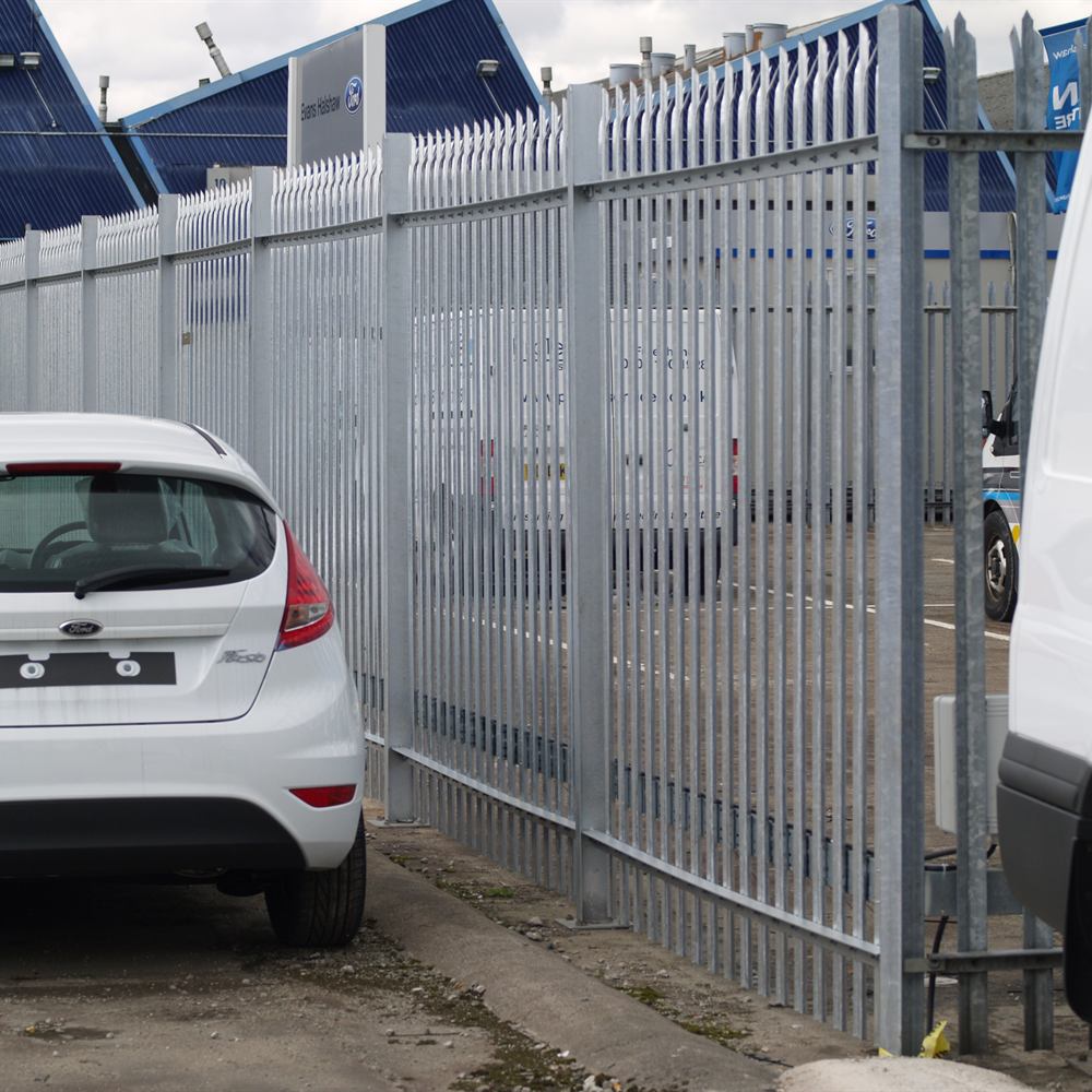 1.8m Scorpio Standard Palisade W-section - Complete 2.75m Run, Bolt-Down (1 Bay)